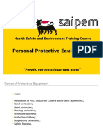 Personal Protective Equipment: Health Safety and Environment Training Course