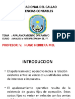EXPOSICION CLASE _ANALIIS FINANCIERO_APALANCAMIENTO OPERATIVO