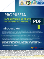 Propuesta Protocolo Bioseguridad