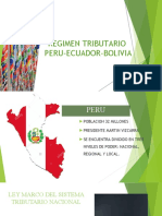 Sistema Tributario Peru, Ecuador y Bolivia