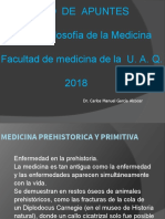 Historia y Filosofía de La Medicina 2018 PDF