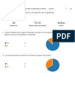 ENCuesta Sobre Evasión Fiscal y Corrupción. 1er Cuat 2020