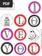 Download Persona Printable Valentine Mini Pennant by Persona Designs Inc SN46298595 doc pdf