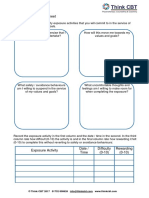 Act Exposures Worksheet Think CBT V 27.11.17