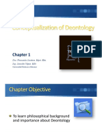 Chapter 1 - Contextualization of Deontology STUDENTS