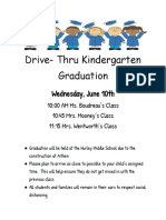 Drive-Thru Graduation