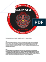 Visi Dan Misi Sapma Pemuda Batak Bersatu DPD Sumatra Utara PDF