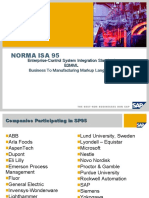 Norma Isa 95: Enterprise-Control System Integration Standard B2Mml Business To Manufacturing Markup Language