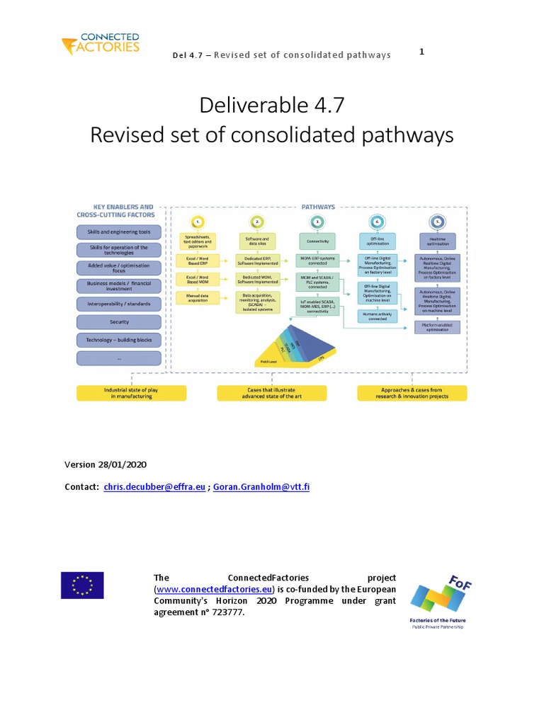 Revised Set of Consolidated Pathways | PDF | Product Lifecycle ...