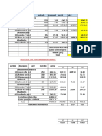 1) Calculo de Los Coeficientes de Incidencia