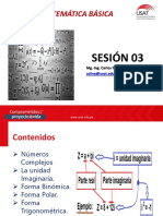 Sesión 03 - Números Complejos PDF