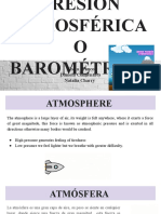 Riesgo Por Presión Atmosférica o Barométrica