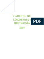 Trabajo Logopedia y Ortofonia