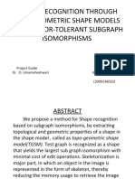 Object Recognition Through Topo-Geometric Shape Models Using Error-Tolerant Subgraph Isomorphisms