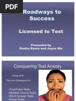 Download Conquering Test Anxiety Ppt by Muhammad Azeem SN46299502 doc pdf