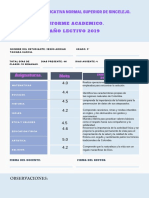 informe academico