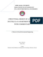 Structural Design of A Medium Ductile G+10 Apartment PDF