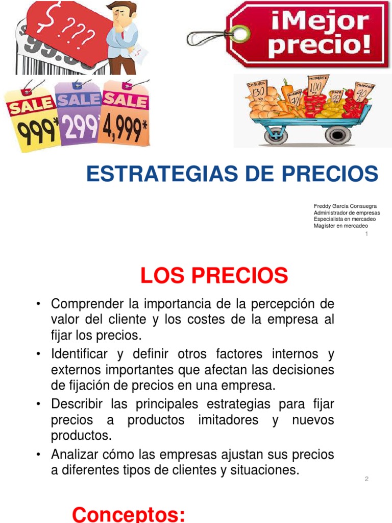 Estrategias de Precios 2020 78PPT | PDF | Precios | Mercado (economía), image size:768x1024