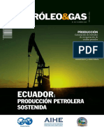 PGE PETROLEO GAS Ecuador Produccion Petrolera Sostenida