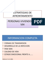 Estrategias de Afrontamiento Sida