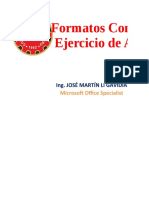 Formato Condicional - Ejercicio de Aplicación