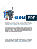 Glosario de Tecnologia