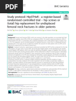 Study Protocol HipSTHeR - A Register-Based Randomi