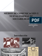 Medios de comunicación y nuevas formas de sociabilidad