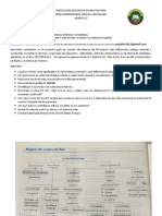 Docente Yarixa Tirado - Guia de Estudio Grado 11, Primera Actividad