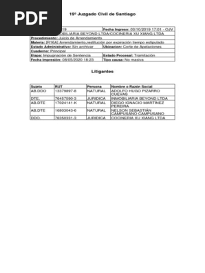 EbookCivil Arriendo PDF | PDF | Demanda judicial | Sentencia (ley)