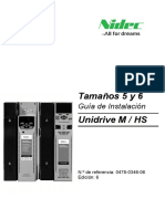 Spanish Unidrive M Frame 5 and 6 Power IG Issue6 (0478-0346-06) - Approved