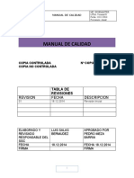 Manual de Calidad Ingemaster 2015