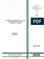Inventaire Et Caractérisation de La Flore Et Des Groupements Végétaux Du Massif de La Tiébaghi