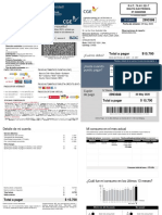 Boleta eléctrica detalle consumo