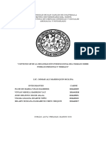 El Convenio 169 de La Organización Internacional Del Trabajo Sobre Pueblos Indígenas y Tribales