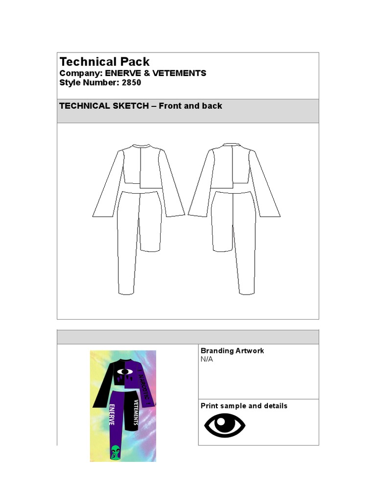 Tech Pack 1 | PDF