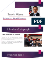Barack Obama: Evidence: World Leaders