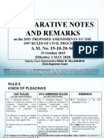 COMPARATIVE NOTES