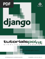 Django Tutorial 