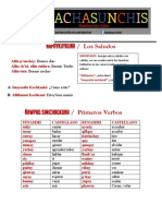 Vocabulario3 Saludos y Verbos PDF