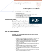 1 - The Discipline of Social Work