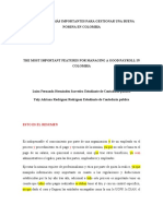 LOS ASPECTOS MÁS IMPORTANTES PARA GESTIONAR UNA BUENA NOMINA EN COLOMBIA