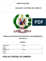 Manual de gestión de procesos y procedimientos del servicio de pediatría