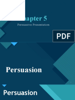 Persuasive Presentation: Click To Edit Master Title Style