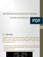 Interpretasi Rontgen Thorax