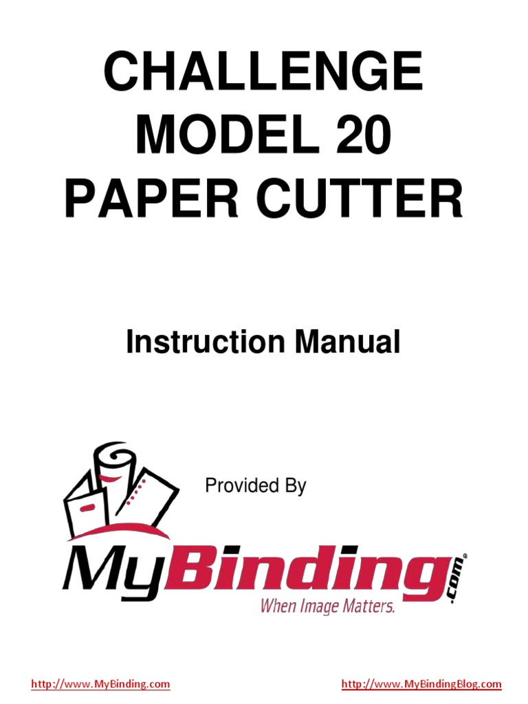 Challenge 20 Manual PDF | PDF | Knife | Ac Power Plugs And Sockets