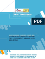 RESULTADOS UES - Encuesta - Coronavirus - Abril - 2020