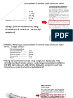 Tugas Perhitungan Pembuatan Larutan Uji - Ukb PDF