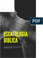 Lección 1- Introduccion a la Escatologia Biblica