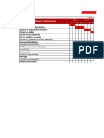 Carta Gantt Gaseosas Chile